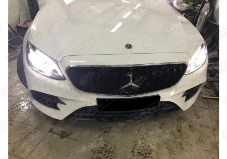 Mercedes-Benz E-Klasse W213 2016 - 2020 Решетка радиатора Panamerica черная