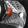 Ford Escape, Maverick (05-07) линзованные фары передние черные с ангельскими глазками 