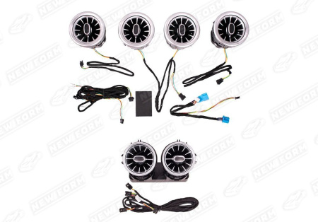 Mercedes-Benz G-Klasse W464 2018 - н.в. Комплект передних и задних воздуховодов вентиляции и отопления салона