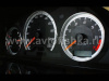 Mercedes W202 C class (95-00) светящиеся шкалы приборов - накладки на циферблаты панели приборов, дизайн № 1