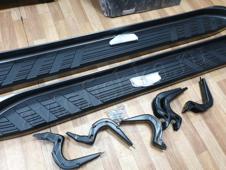 Toyota Land Cruiser Prado 120 (02-09) подножки (пороги), комплект 2 шт.