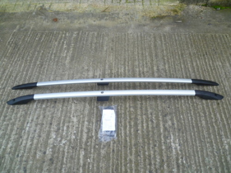 Volkswagen Transporter и Caravelle T4 (98-03) рейлинги на крышу с алюминиевыми опорами, комплект 2 шт.