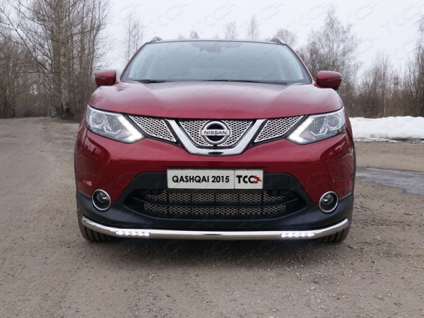 Nissan Qashqai (14–) Решетка радиатора нижняя (лист) (Сборка РФ)