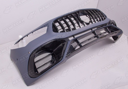 Mercedes-Benz CLA-Klasse C118/X118 2019 - н.в. Передний бампер 4.5 AMG хром