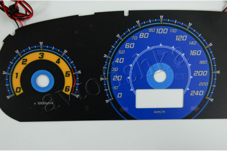 Kia Ceed светодиодные шкалы (циферблаты) на панель приборов