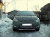 Hyundai Solaris (10-) накладка на решетку бампера