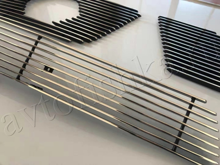 Nissan Pathfinder, Navara R51 (05-10) накладка на решетку радиатора и переднего бампера