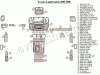 Декоративные накладки салона Toyota Land Cruiser 100 2003-2007 с навигацией, Автоматическая коробка передач