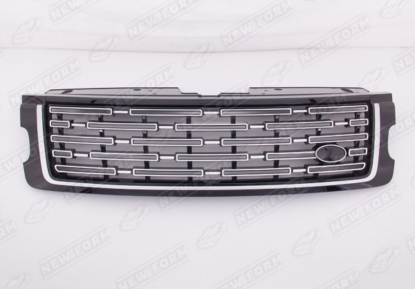 Land Rover Range Rover 4 поколение (рестайлинг) 2017 - 2022 Решетка радиатора дизайн 2023 года серебро