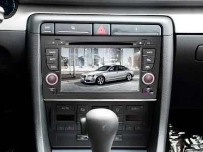 Автомагнитола с навигацией и ТВ тюнером для Audi A4 (2002-2008)