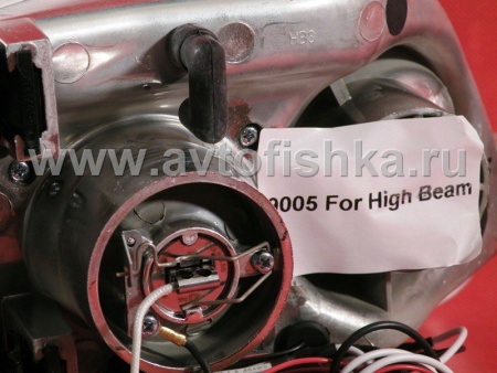 Ford F150, Expedition (96-03) фары передние линзовые черные, со светящимися ободками и светодиодной подсветкой, комплект 2 шт.