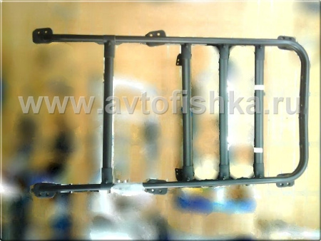 Toyota FJ Cruiser (07-) рейлинги на крышу черные - багажник