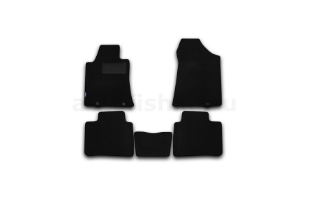 Коврики в салон NISSAN Teana 2014->, сед., 5 шт. (текстиль)