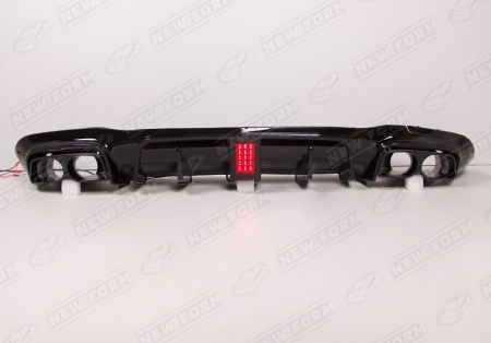 Mercedes-Benz E-Klasse W213 2016 - 2020 Диффузор заднего бампера с насадками Brabus