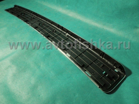 Mercedes-Benz GL (09-) накладка заднего бампера из нержавеющей стали, верхняя, хромированная