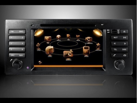 BMW 5 серия E39 (96-03), X5 E53 (00-06) штатная магнитола