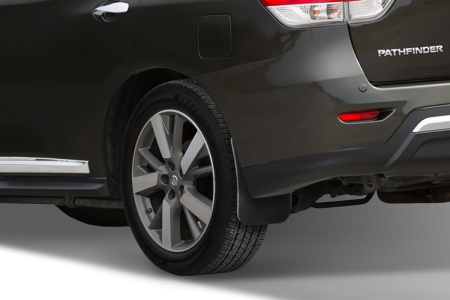 Брызговики задние NISSAN Pathfinder 2010-2014 (полиуретан)