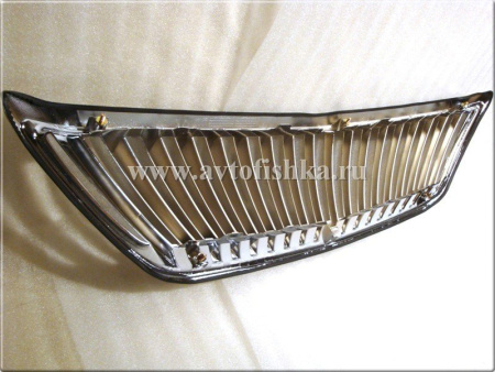 Lexus RX330, RX350, RX400H (03-) решетка радиатора хромированная, дизайн вертикаль, пластик