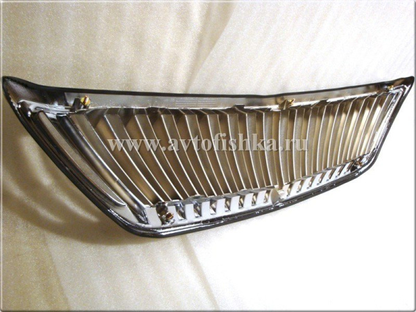 Lexus RX330, RX350, RX400H (03-) решетка радиатора хромированная, дизайн вертикаль, пластик