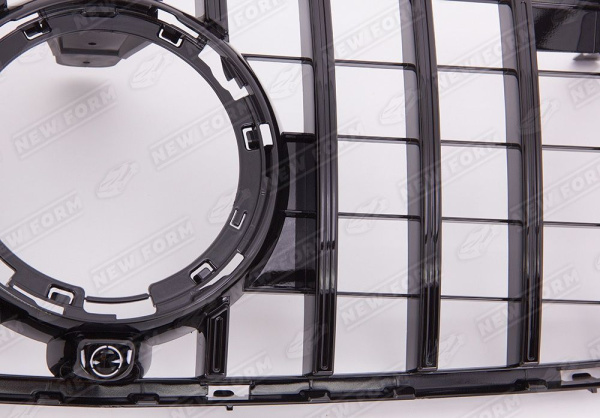 Mercedes-Benz GLC-Klasse X253 рестайлинг 2019 - 2023 Решетка радиатора AMG GT черная штатная комплектация