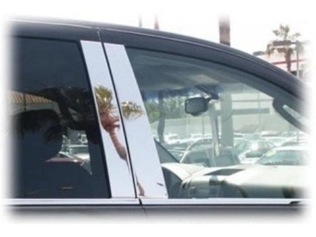 Chevrolet Tahoe, Suburban (99-06) накладки стоек дверей хромированные.