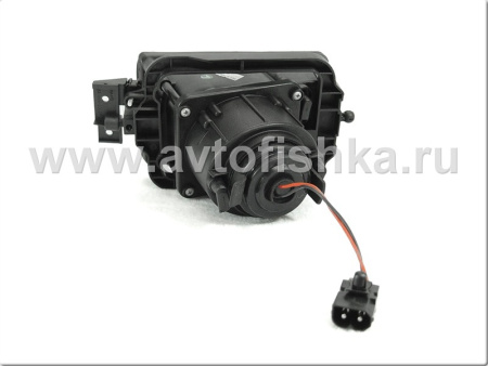 BMW E34 (88-95) фары противотуманные линзовые прозрачные хромированные, комплект 2шт.