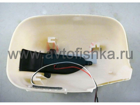 Lexus GS300 (98-03), ES300, Toyota Majesta, Crown корпуса боковых зеркал под покраску, со светодиодными поворотниками и подсветкой Welcome, комплект 2 шт.