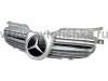 Mercedes SLK R170 (98-04) решетка радиатора серебристая со звездой, дизайн R171