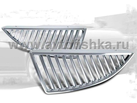 Mitsubishi Lancer 9 (03-05) решетка радиатора хромированная, ОЕ дизайн