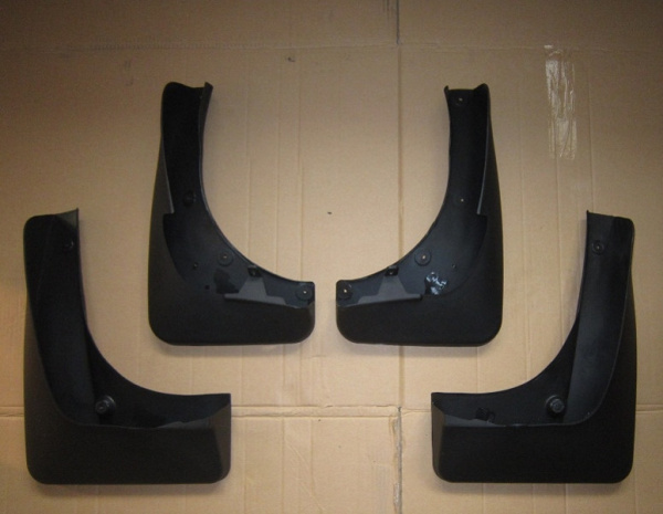 BMW X5 (06–10) Брызговики OEM, (комплект передние+задние)