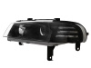 Honda Prelude (92-96) фары передние линзовые черные, комплект 2 шт.