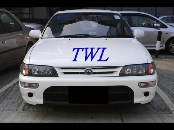 Toyota Corolla AE101 (92-97) (правый руль) фары передние черные, комплект 2 шт.