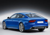 Диффузор RS7 с насадками для Audi A7 штатная 2016-2018