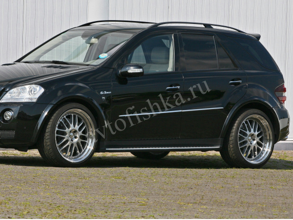 Mercedes ML-Class W164 (05-11) Расширители арок AMG (комплект, 8 частей)