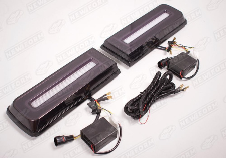 Mercedes-Benz G-Klasse W463 1990 - 2018 Оптика рестайлинг 2018 черный комплект с поворотниками