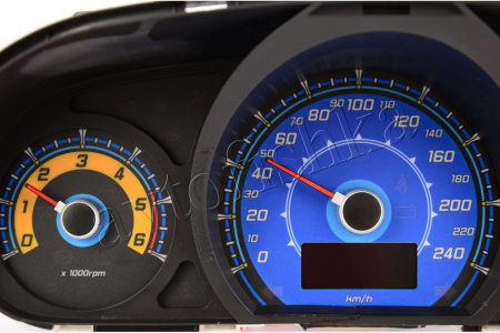 Kia Ceed светодиодные шкалы (циферблаты) на панель приборов