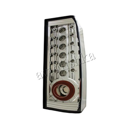 Hummer H3 (05-) фонари задние светодиодные, хромированные, комплект 2 шт.