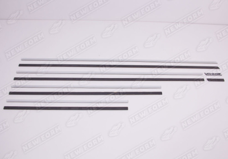 Mercedes-Benz G-Klasse W464 2018 - н.в. Молдинги AMG серебристые