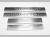 Skoda Roomster (2009-) накладки на пороги из нержавеющей стали, 4 шт.