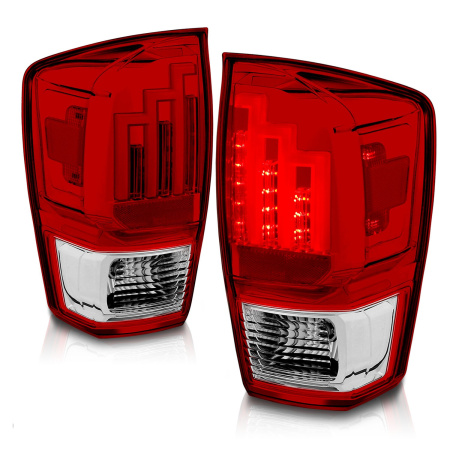 Toyota Tacoma (2016-2023) задние фонари красные светодиодные