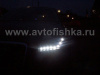 Audi A4 (01-04) фары передние линзовые черные, со светодиодной подсветкой, под электрокорректор, комплект 2 шт.