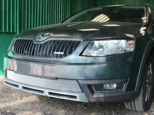 Skoda Octavia (13–) Защита радиатора, хром