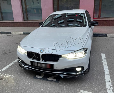 BMW 3 серия (2015-) F30 Сплиттер переднего бампера Sport,Luxury