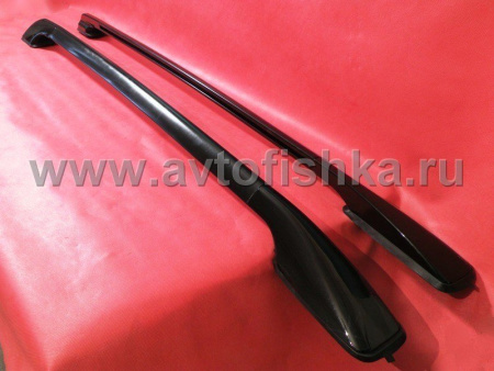 Toyota RAV4 (00-06) 5 дверн. рейлинги продольные на крышу, алюминиевые черные, комплект.