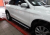Штатные пороги — Mercedes-Benz GLE-Klasse C292 2015 - 2019 Купе