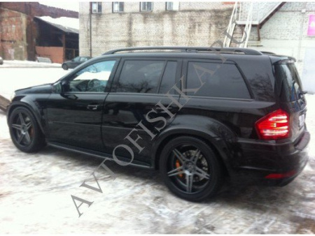 Mercedes GL-Class X164 (06-09) Расширители арок AMG дорестайл (комплект, 8 частей)