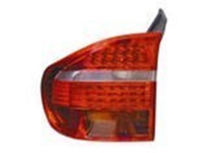 BMW X5 (07-) задние внешние светодиодные красно-белые фонари, комплект 2 шт.
