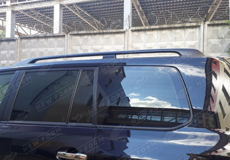 Toyota Land Cruiser LC 200 (1 рестайлинг) 2012 - 2015 Рейлинги черные