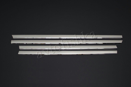 Ford Fusion (02-12) молдинги окон нижние из нержавеющей стали, 4 шт.