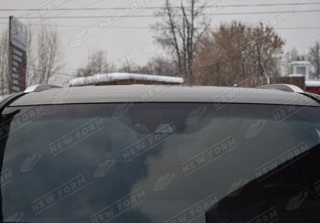 Lexus LX 450d 2015 - н.в. Рейлинги на крышу серебристые